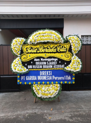 Papan Bunga Duka di Seginim