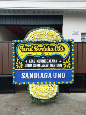 Papan Bunga Duka di Seginim