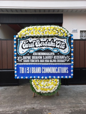 Papan Bunga Duka di Seginim